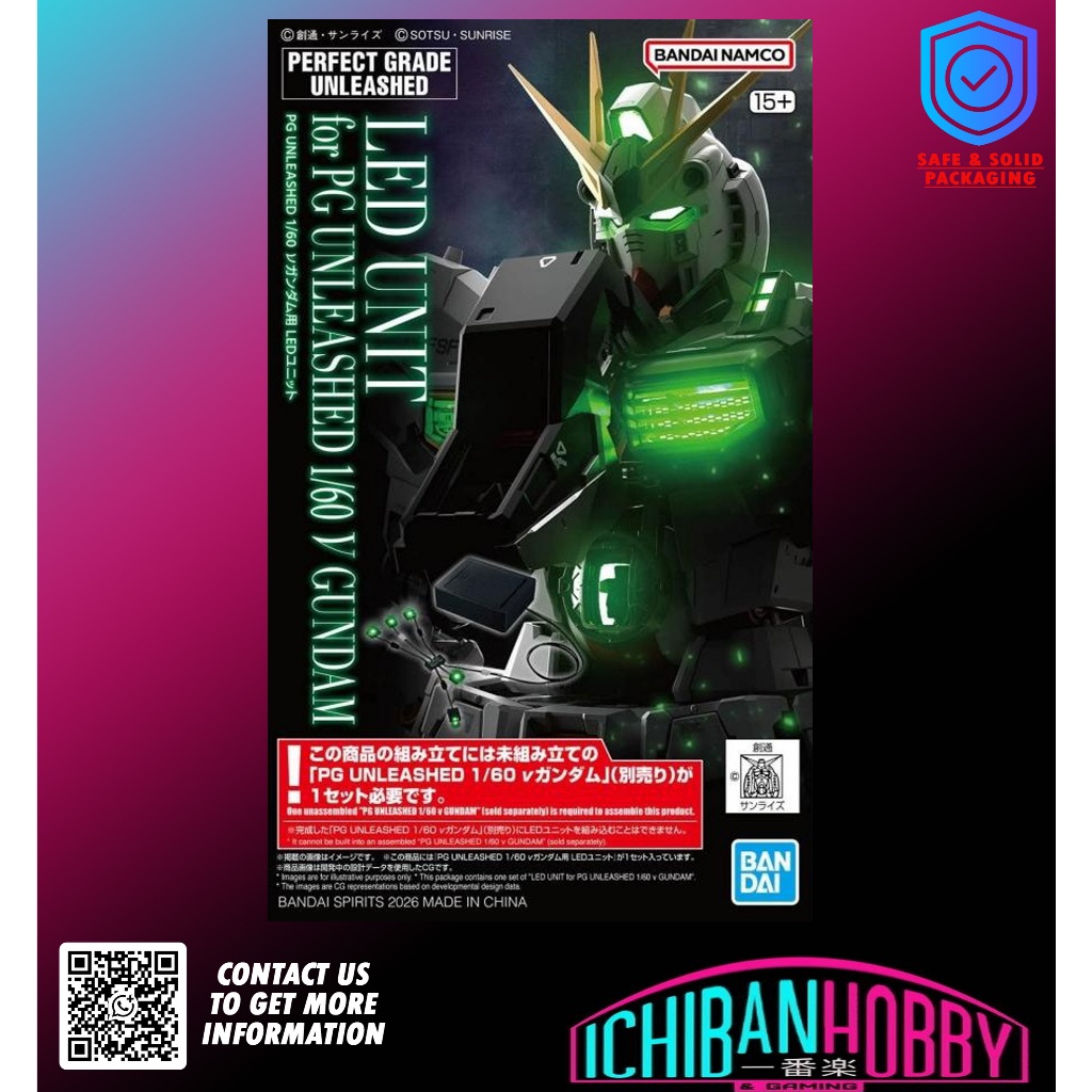 BANDAI PG UNLEASHED 1/60 Nv GUNDAM LED UNIT