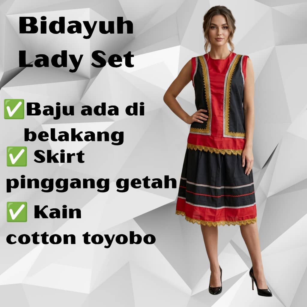Set Bidayuh Lady****