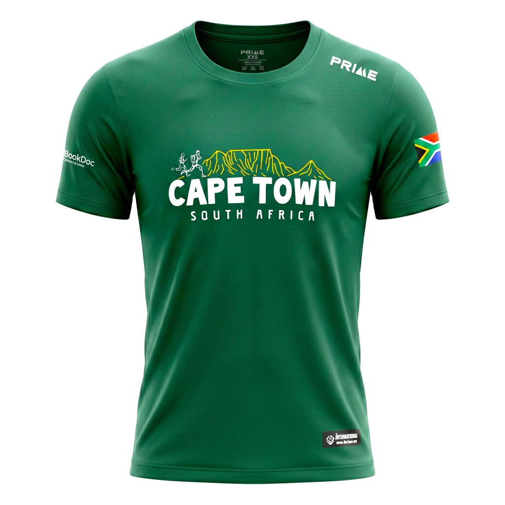 PRIME Event Tee Running International Virtual Run Capetown 2025