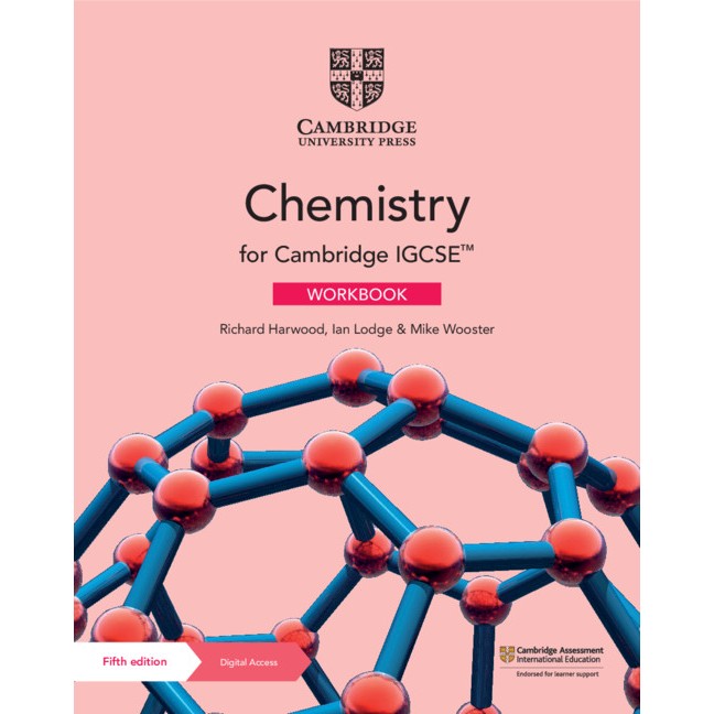 CAMBRIDGE CHEMISTRY WORKBOOK สําหรับ IGCSE พร้อมอุปกรณ์เสริมดิจิทัล 2 ปี (5ED) 9781108948333