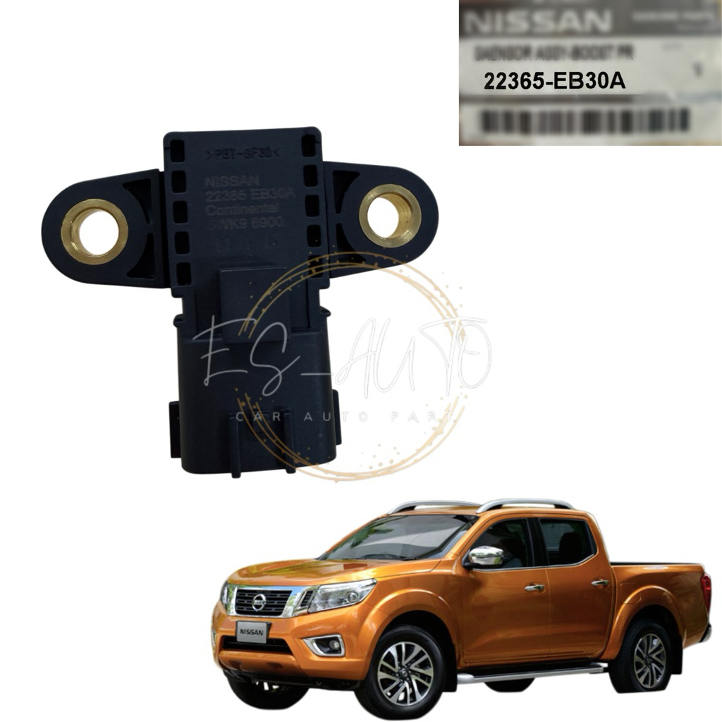 *เข้ากันได้กับ Nissan D40t, D23t Np300 Navara 2.5 Map Sensor, Intercooler Switch Sensor 22365-Eb30a