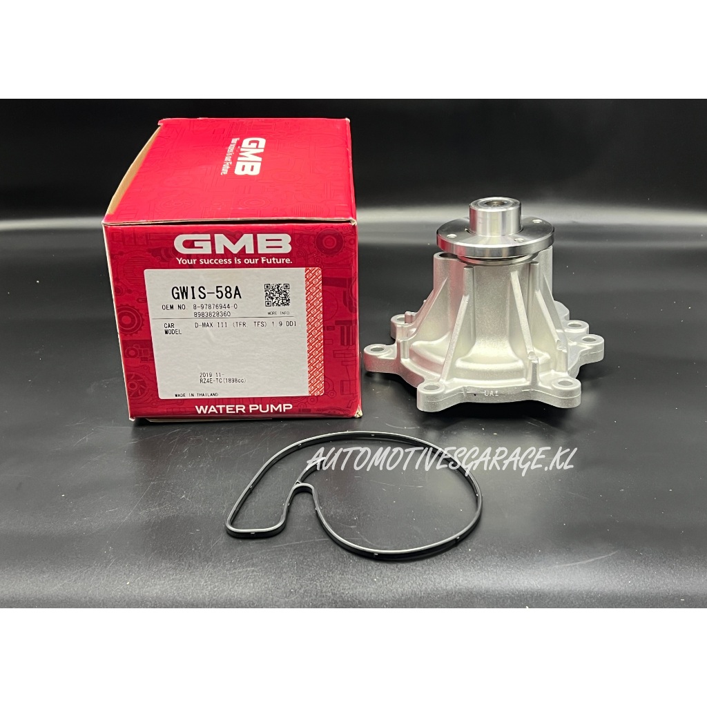 ปั๊มน้ํา GMB - ISUZU D-MAX 1.9CC RZ4E-TC TFR87 2019 - GWIS-58A