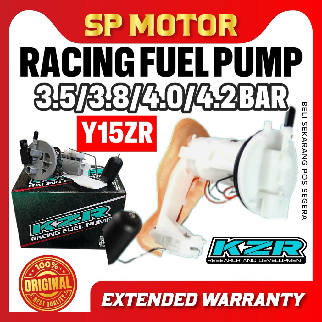 Y15ZR FUEL PUMP RACING KZR KOZI 3.5 3.8 4.0 4.2 4.5 BAR สําหรับ Y15ZR V1 V2 Y15 Y16