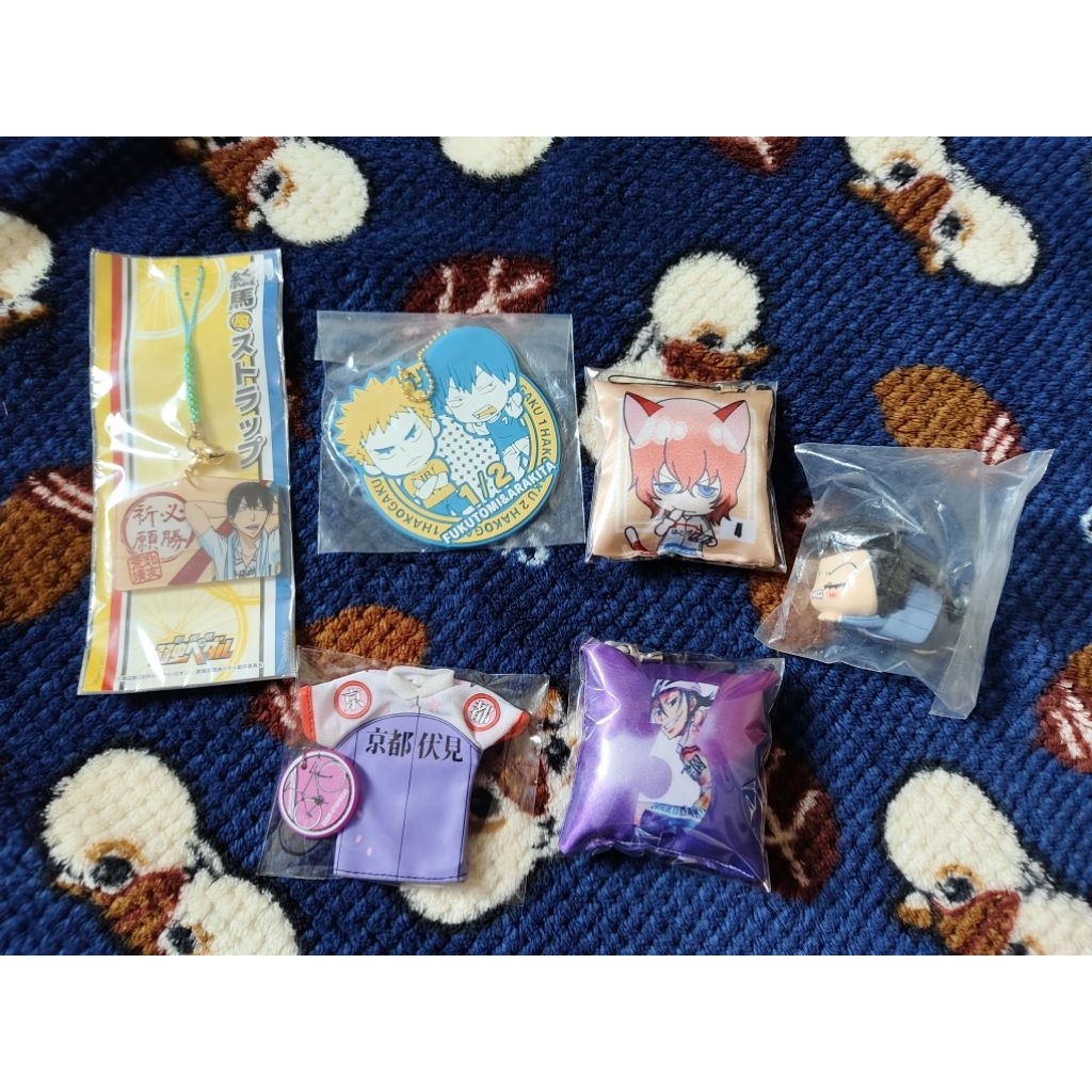STOK YOWAMUSHI PEDAL KEYCHAIN ANIME MERCHANDISE