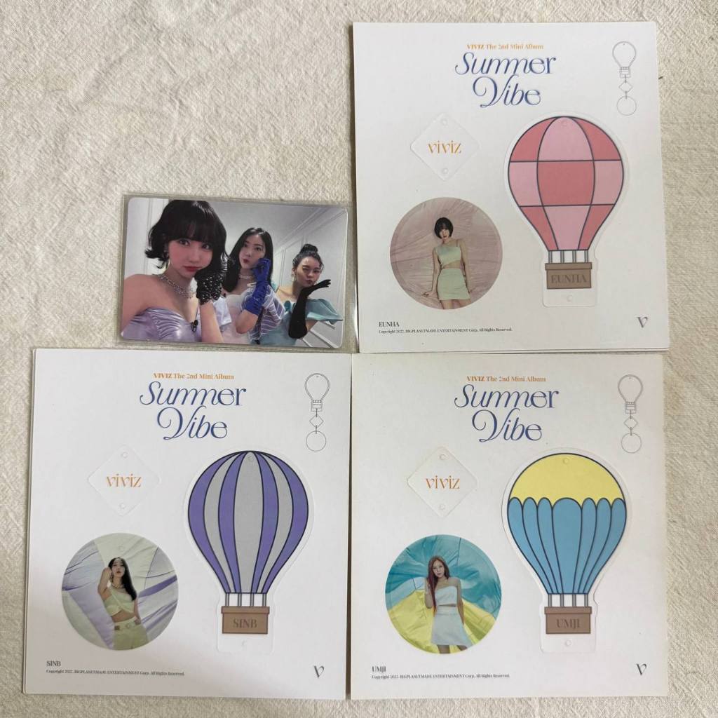 VIVIZ Beam Of Prism Summer Vibe Album Inclusion - Eunha SinB Umji