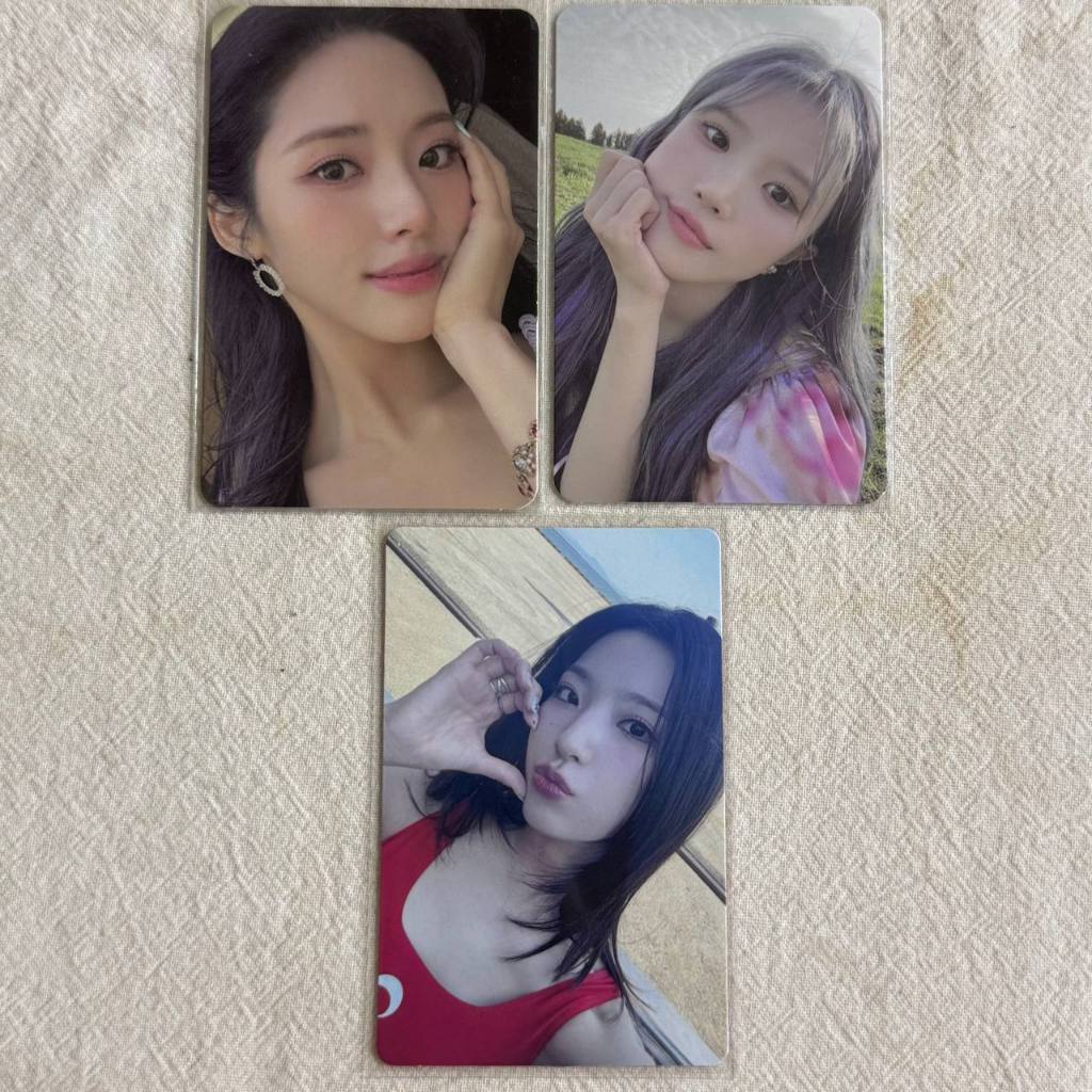 Fromis_9 จากกล่อง Memento ของเรา / Photocard อัลบั้ม Supersonic - 英 原  Hayoung Jiwon Saerom