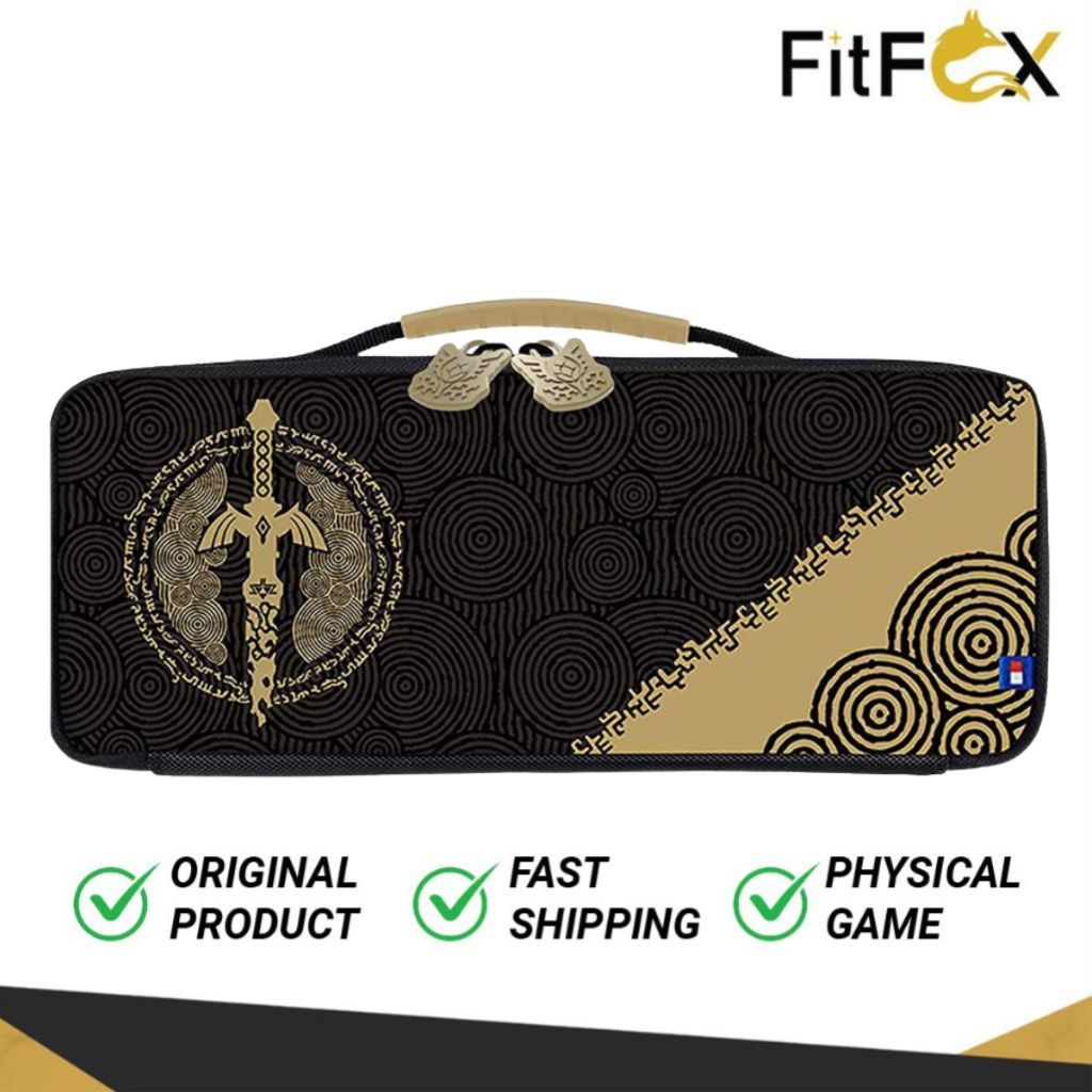 Hori Wide Pouch Zelda TOK สําหรับ Nintendo Switch