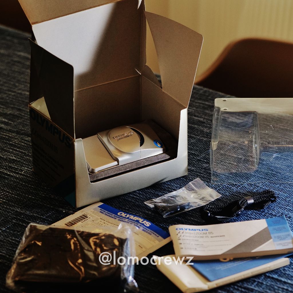 Olympus Mju Zoom 115 QD Special Edition ชุด Lomocrewz กล้องฟิล์ม 35 มม.