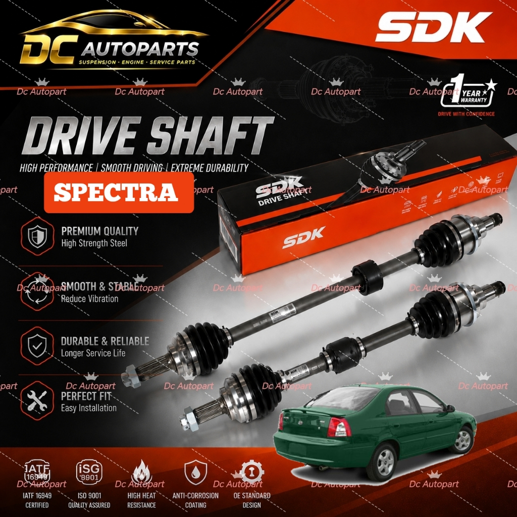 SDK ( JAPAN QUALITY ) DRIVE SHAFT KIA SPECTRA 1.6 OEM REPLACEMENT QC PASSED