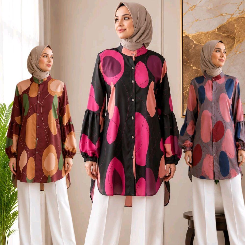BELINDA BALLOON SLEEVE BLOUSE.