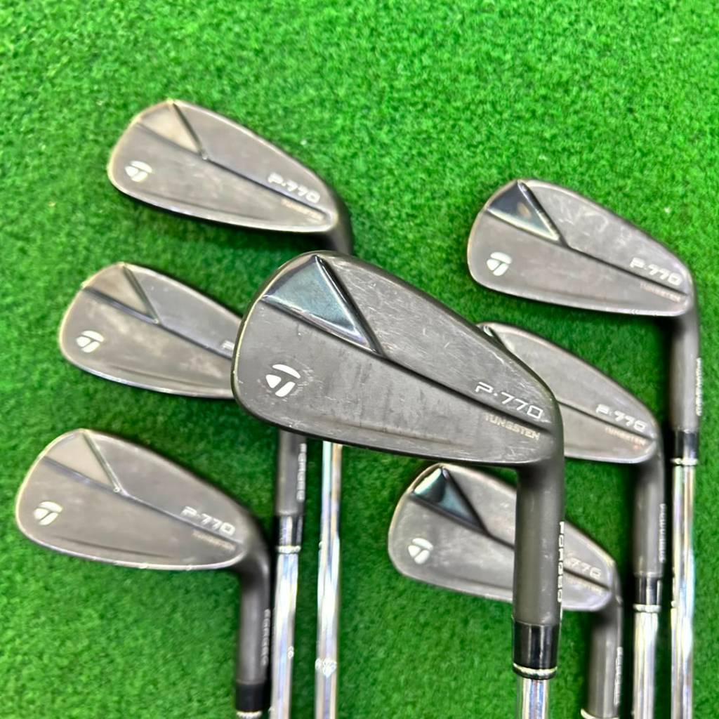 TaylorMade P770 2023 BLACK US Iron set Used 4-9,P - NSPRO 950GH - - Publika 260714-001