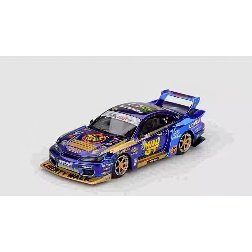 Mini GT Nissan SILVIA (S15) 555 LB-Super Silhoutte