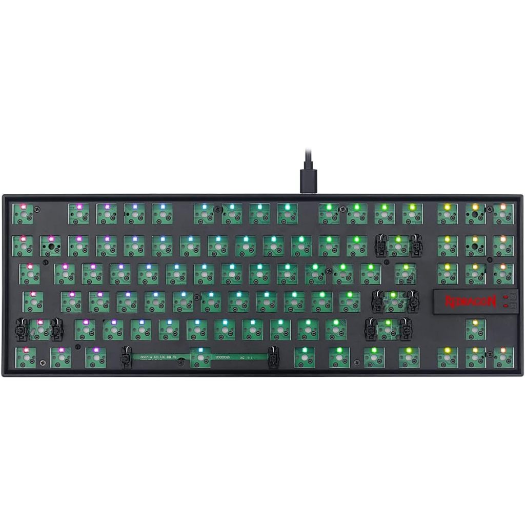 REDRAGON BBK552 Kumara RGB Custom Barebone Mechanical Keyboard Kit 5 Pin Hot-swap
