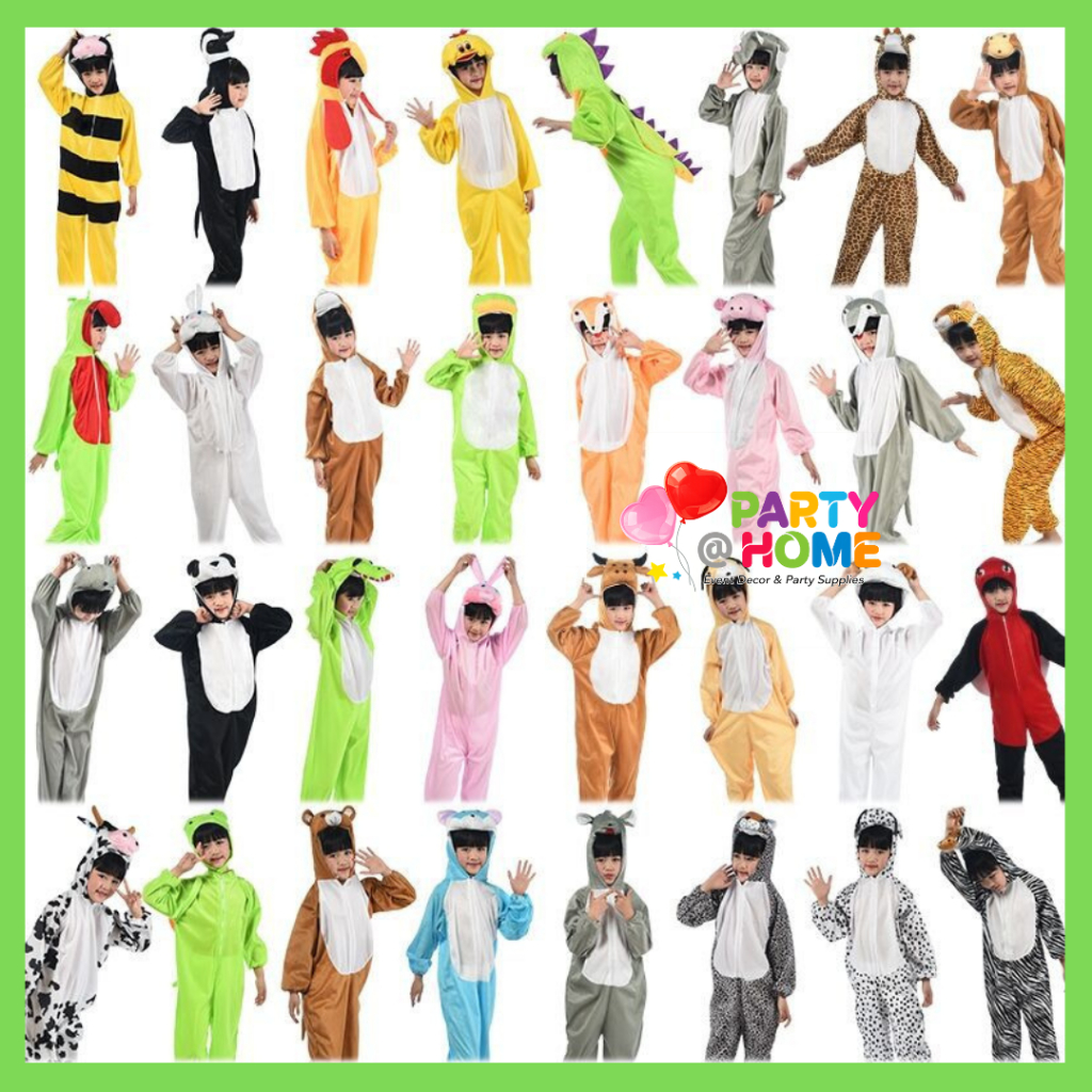 PAH สัตว์ 2 วันเด็กคอสเพลย์ Jumpsuit สัตว์เครื่องแต่งกายเด็ก Roleplay วันเกิด Party Stage Show Perfo