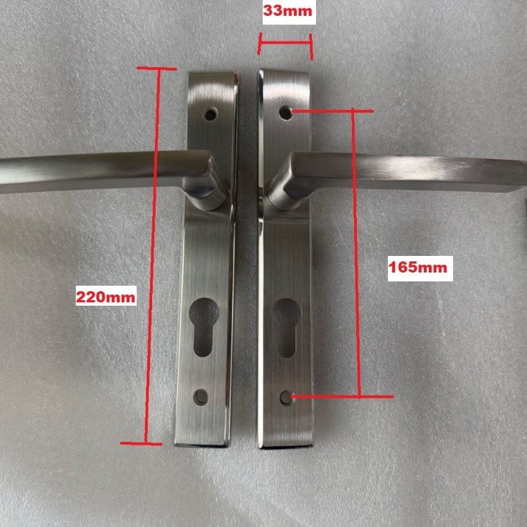 KPLUS LEVER ประตู MORTISE LOCK TICKER สแตนเลส 304 25*70 มม. MORTISE 5 ชิ้น KEYS PINTU KUNCI กุญแจล็อ