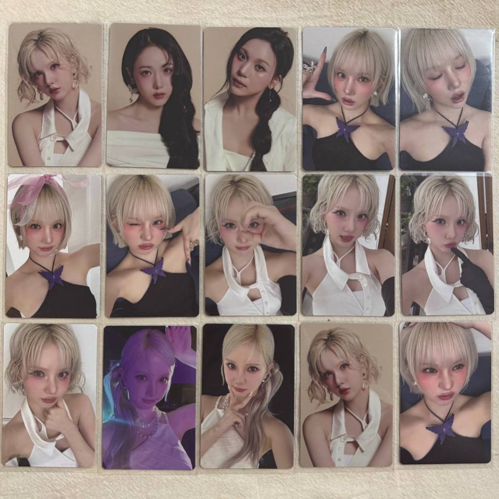 VIVIZ 2025 ทัวร์โลก NEW LEGACY Concert MD Photocard - Eunha SinB Umji