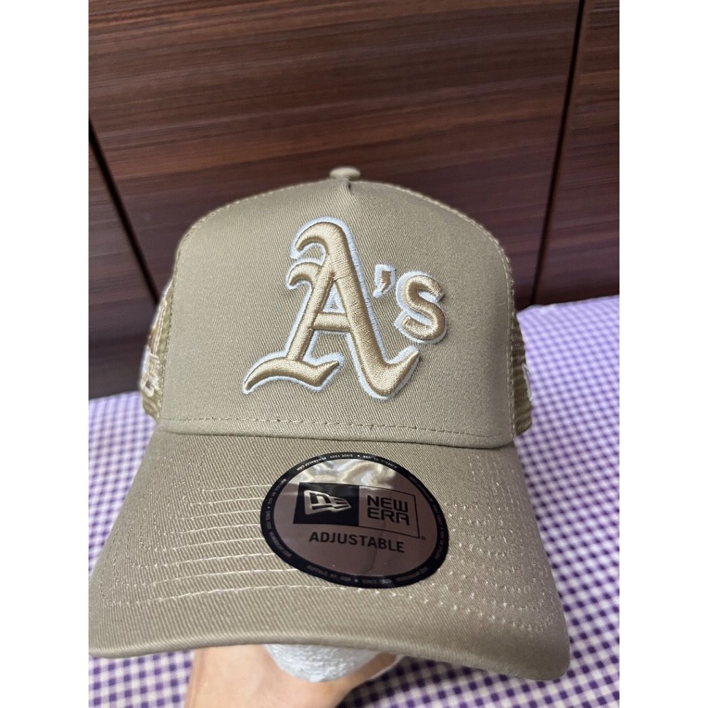 NE Trucker 40th Oakland Athletics JPN หมวกเบสบอล Snapback แบบปรับได้