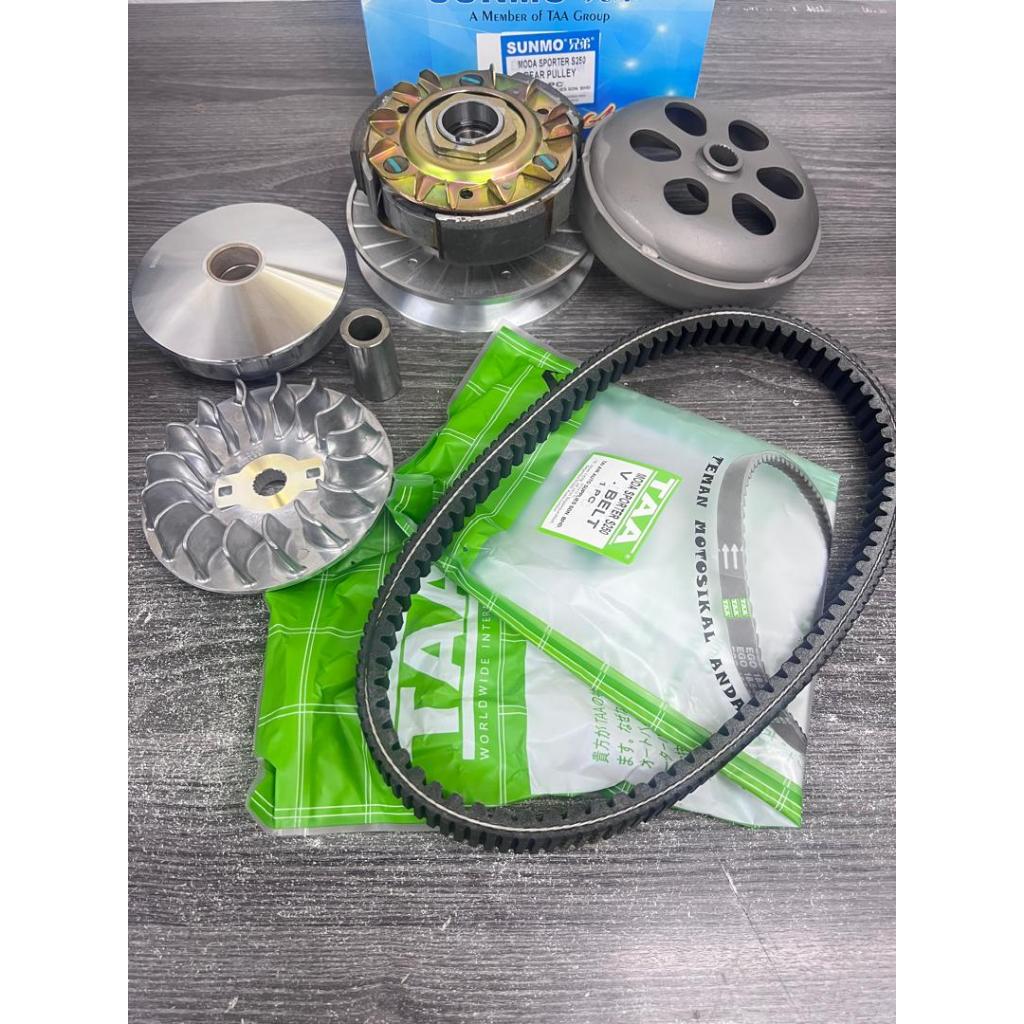 Sumo TAA Moda Sporter S250 รอกหน้า รอกหลัง V เข็มขัดพัดลม