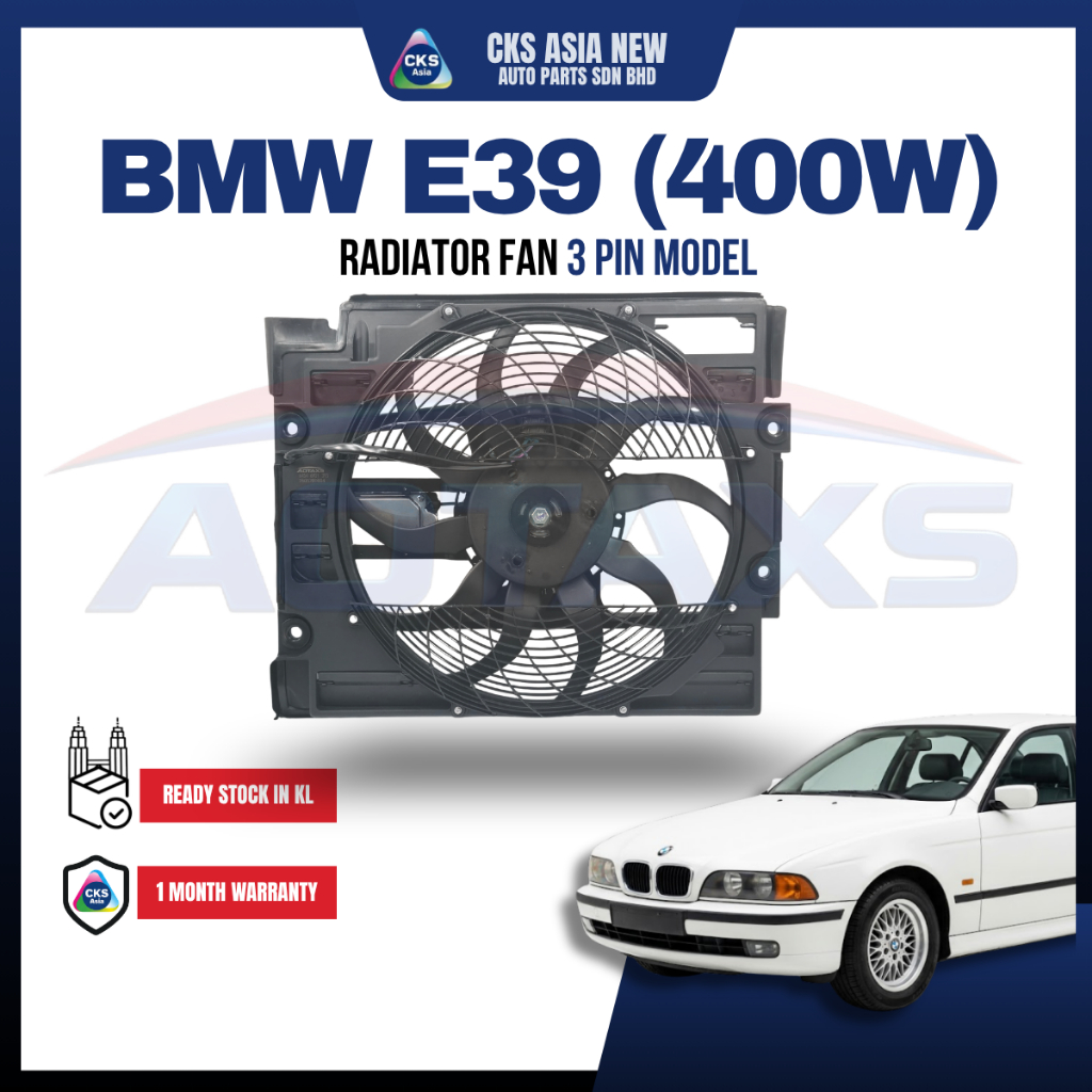 (AOTAXS) BMW E39 M52 M54 RADIATOR FAN (400W)3PIN MODEL