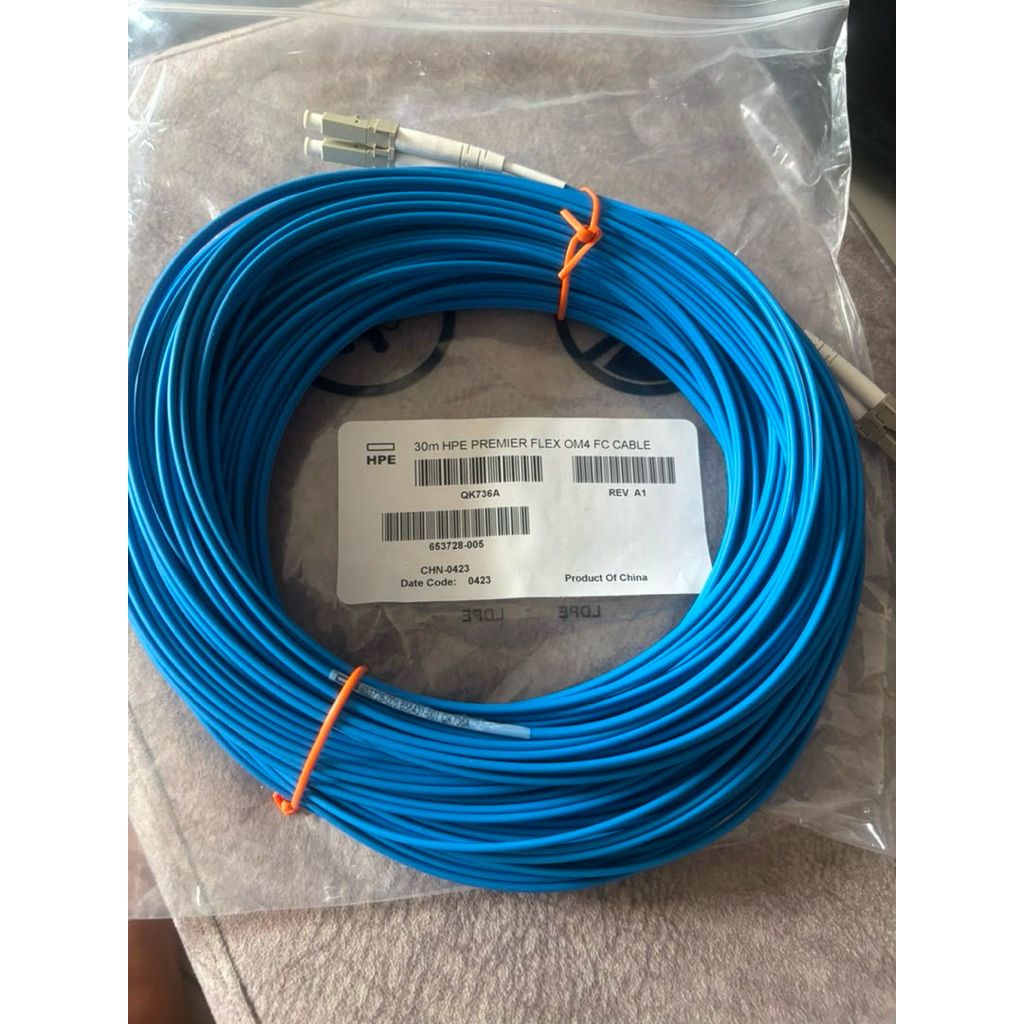 LC ถึง LC OM4 Multi mode LC-LC LSZH 30MM MMF Duplex LC/LC Multimode สายแพทช์ไฟเบอร์ยาว
