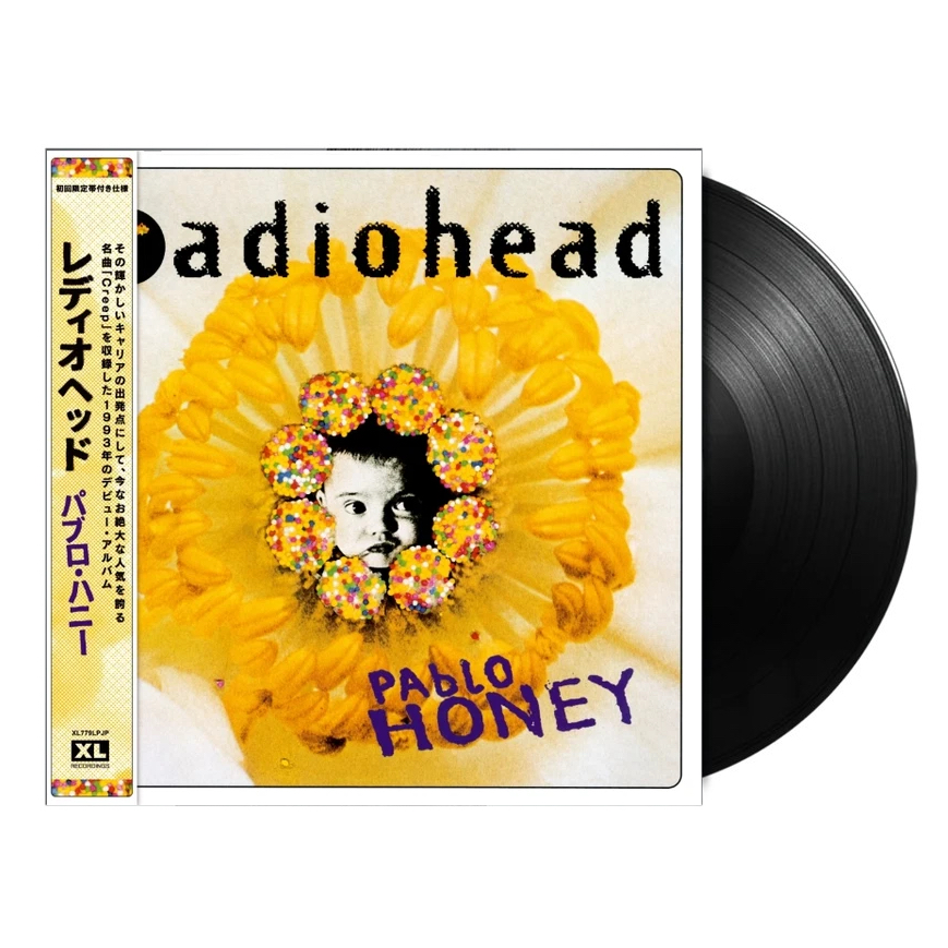 Radiohead - Pablo Honey vinyl LP (ฉบับจํากัดของญี่ปุ่น)