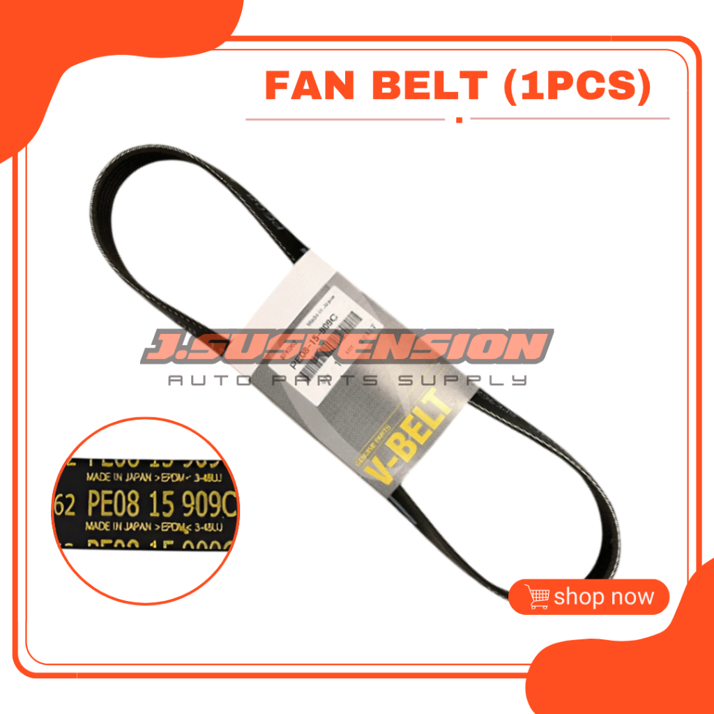 [1 ชิ้น] สายพานพัดลม - Mazda CX5 2.0 6 2.0 PE08-15-909C (6PK962)