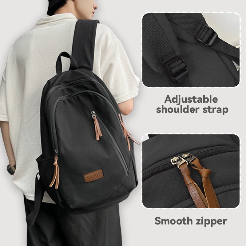 Bagpack ผู้หญิงปรับ Bagpack ผู้หญิงกันน้ํา Travel Beg Belakang 书包 防水背包 เรียบง่าย