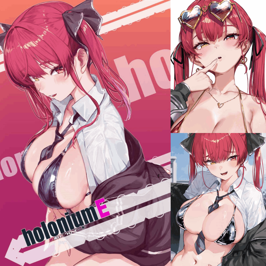 [PO - จํากัด] hololive Houshou Marine C108 สินค้าอย่างเป็นทางการของ Comiket โดย Akasa Ai