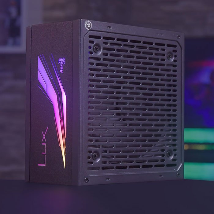 aerocool LUX 550W แหล่งจ่ายไฟ