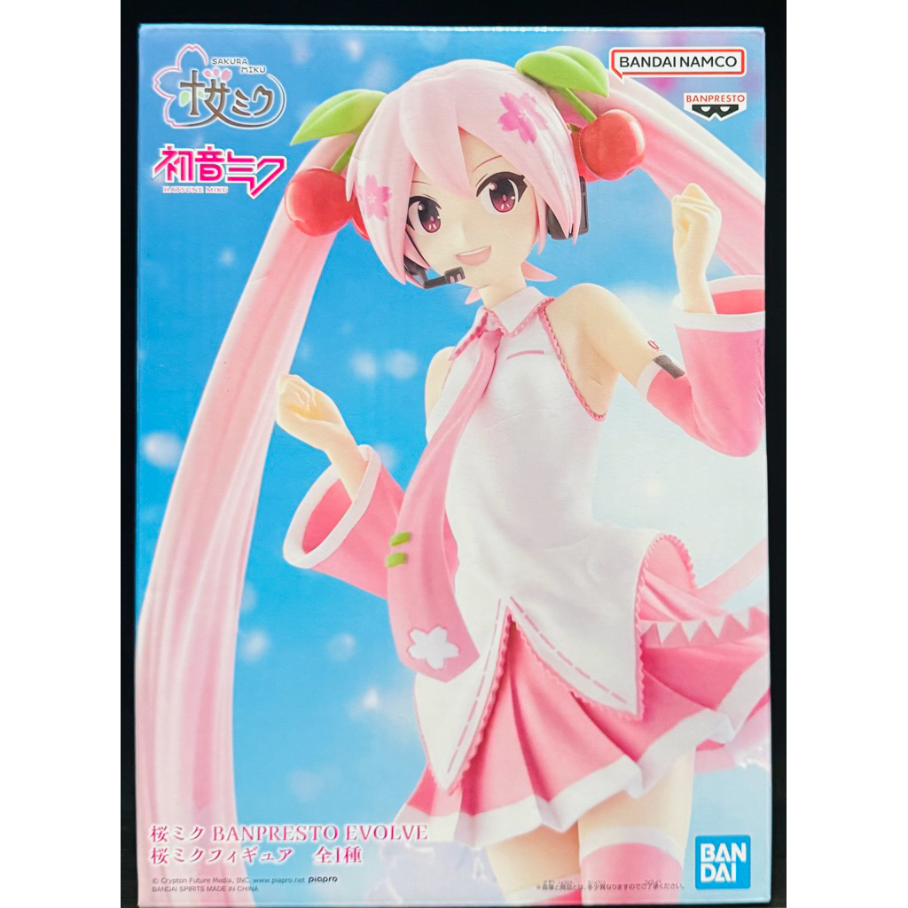 VOCALOID BANPRESTO EVOLVE SAKURA MIKU FIGURE