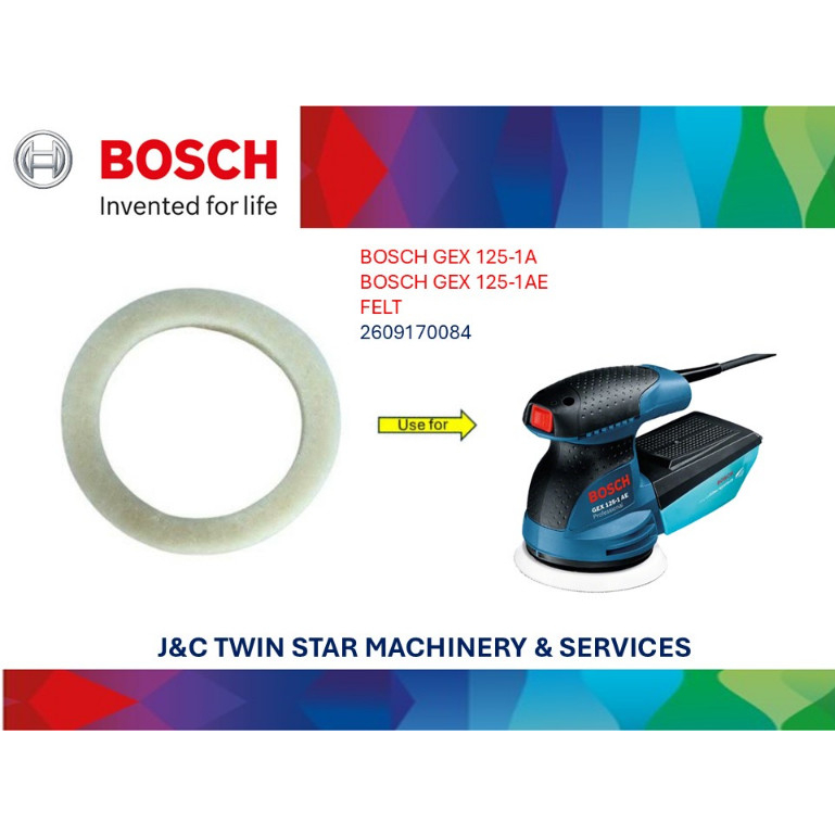 BOSCH GEX 125-1A FELT / GEX 125-1AE FELT 2609 170 084