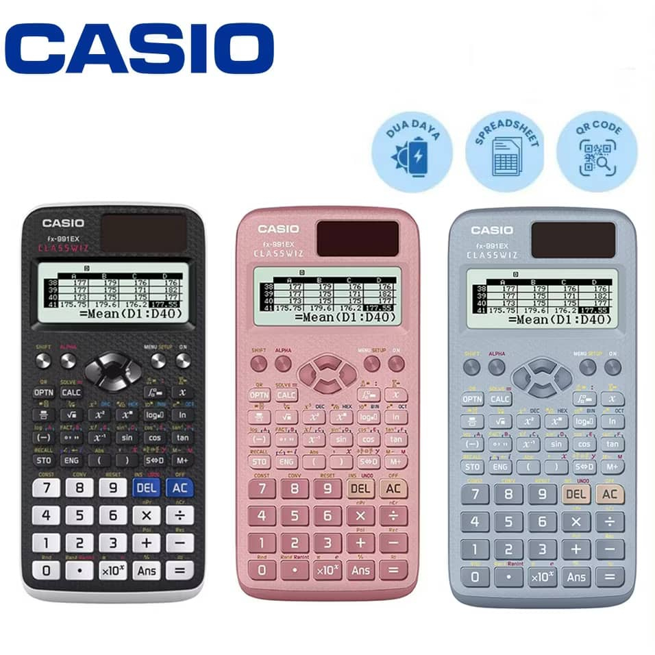 เครื่องคิดเลขวิทยาศาสตร์ เครื่องคิดเลข Casio FX-991EX