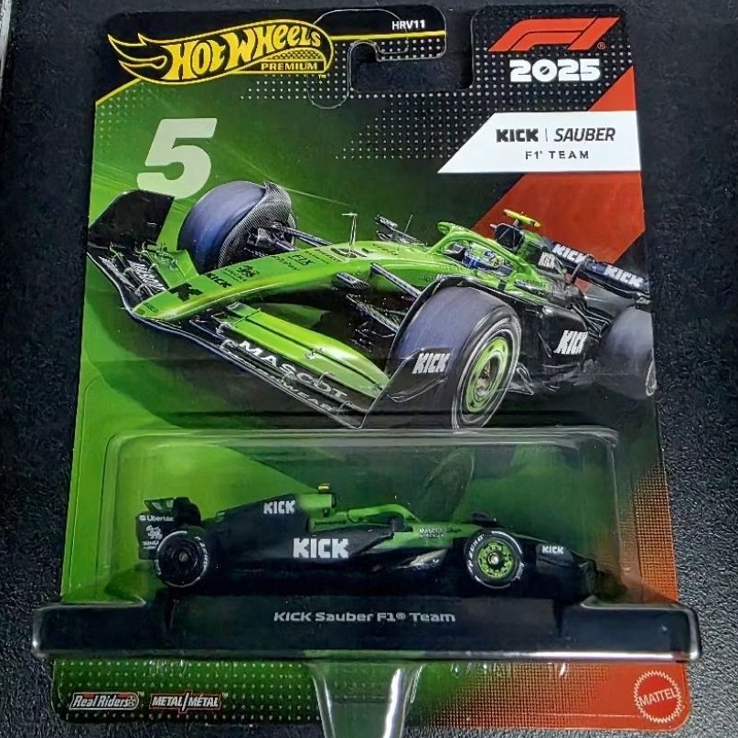 HOT WHEELS KICK SAUBER F1 TEAM 5
