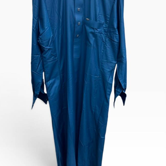 Jubah MURIH Lelaki Premium Slim Fit สไตล์ซาอุดี Baju มุสลิมเสื้อแขนยาวคอปก HAJI DAN UMRAH