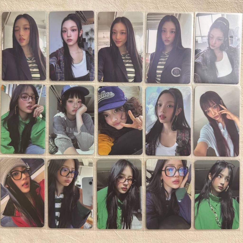 NewJeans NJZ 2nd Single How Sweet Album Photocard - Minji Hanni Danielle Haerin Hyein
