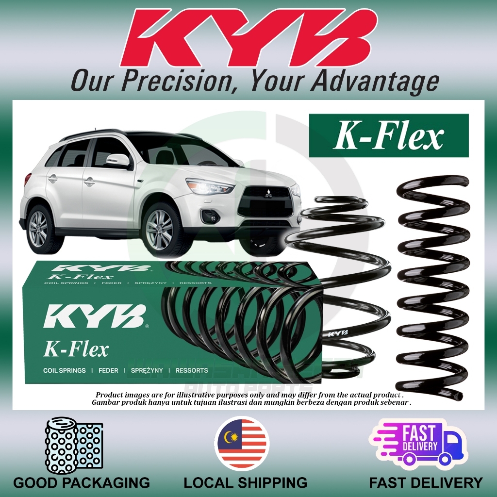 Mitsubishi Asx สปริงคอยล์หน้า/หลัง Heavy Duty Kayaba KYB K-FLEX