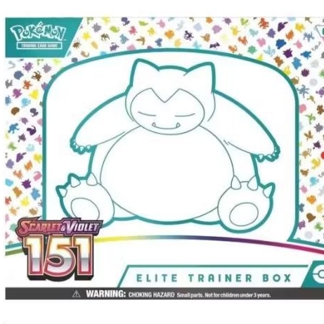 POKEMON TCG (ENG) SCARLET AND VIOLET 151 ELITE TRAINER BOX ETB.