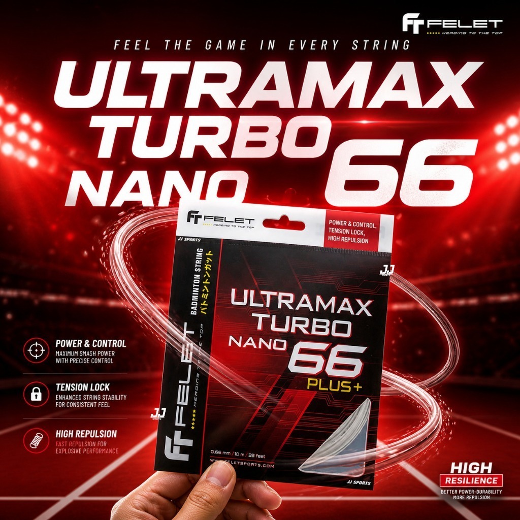 FELET ULTRAMAX TURBO NANO 66 เสียงแบดมินตัน