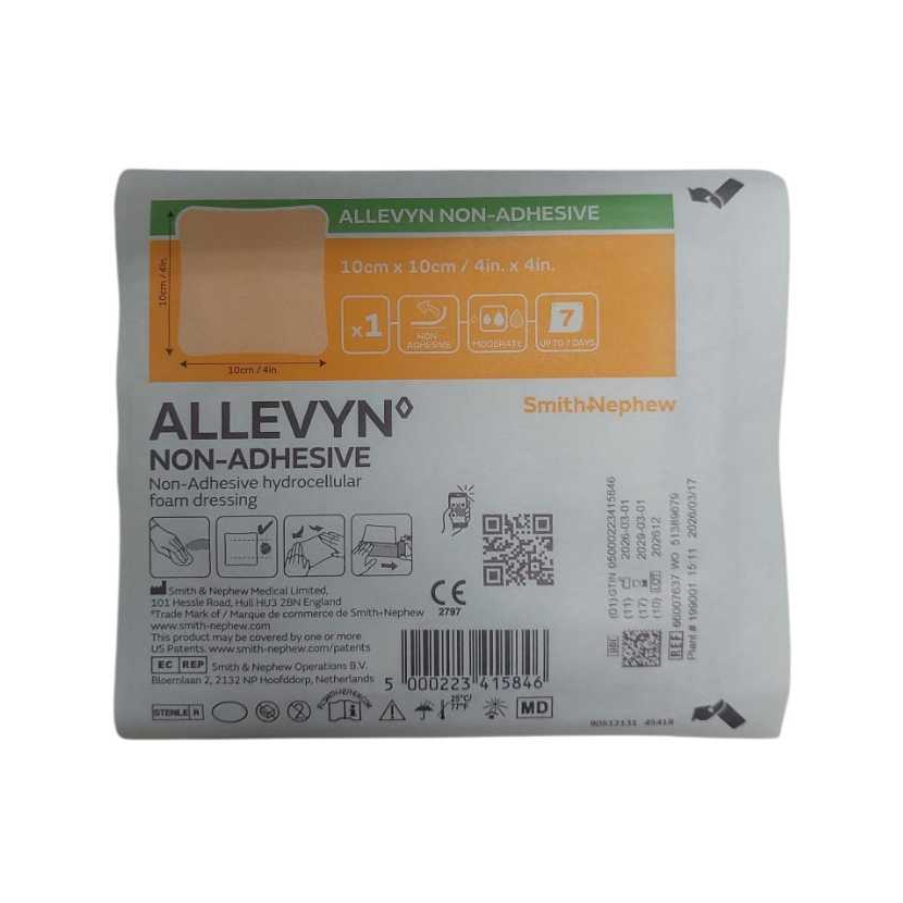Smith&Nephew Allevyn Non-Adhesive (10x10cm) [1s/pack] [66007637]