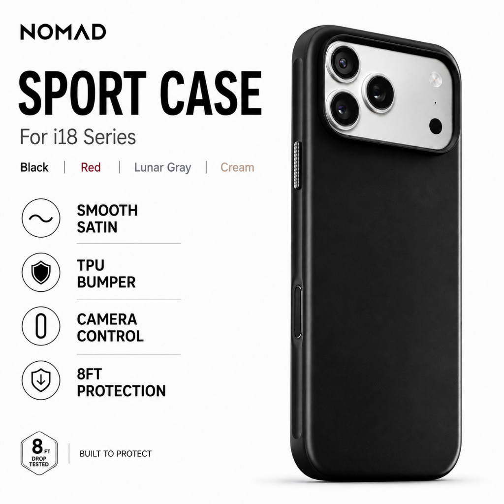 NOMAD Sport Case เข้ากันได้กับ i18 Series