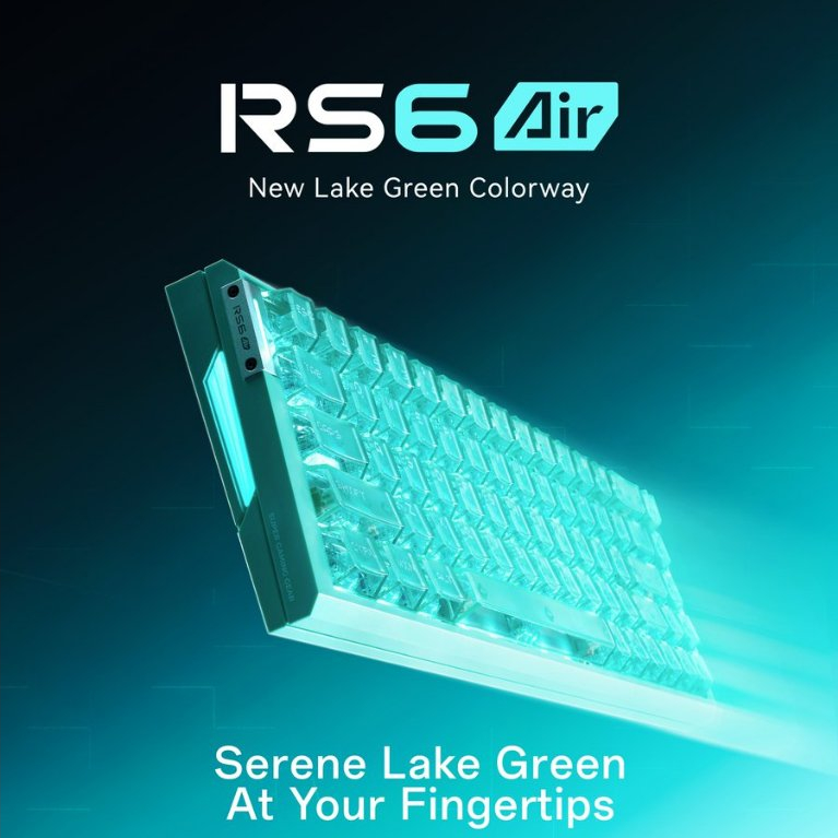 ATK RS6 / RS7 Air Hall Effect Gaming Keyboard / 8K Polling / 256K Scan / 0.08 ms Latency & Iceblade 