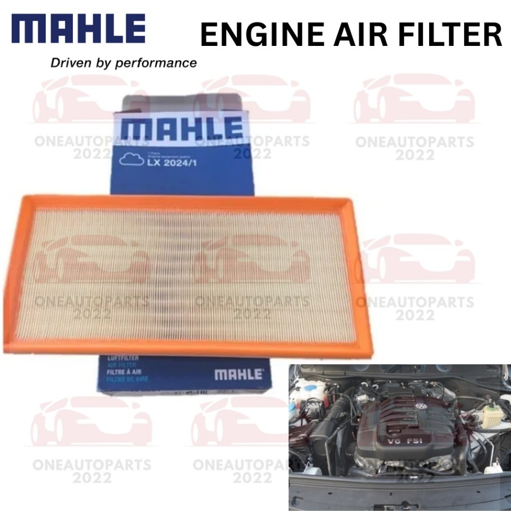 MAHLE GERMANY ENGINE AIR FILTER VW TOUAREG 7P5 3.6 V6 CGRA ENGINE