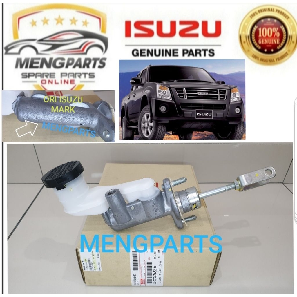 ISUZU D-MAX 4WD 2005Y-2012Y ปั๊มคลัตช์ด้านบน ATAS 💯% 8-97943432-0