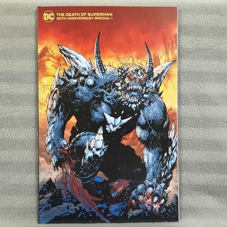 Death of Superman 30th Anniversary Special 1 JIM LEE Variant (การ์ตูน DC One-Shot) Dan Jurgens (SUPE