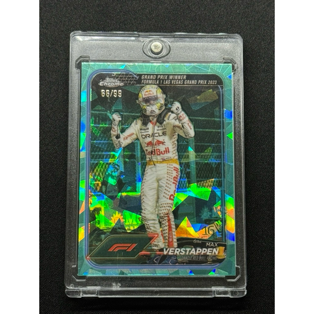 MAX VERSTAPPEN 2024 Topps F1 Grand Prix Winner Aqua Sapphire /99 Numbered
