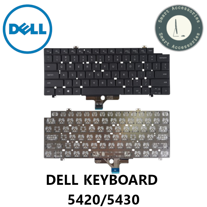 DELL 5420 แป้นพิมพ์แล็ปท็อปสําหรับ LATITUDE 5420 5430 5431 7410 7420 7520 7530 MV4X8 0MV4X8 0CW3R5 C