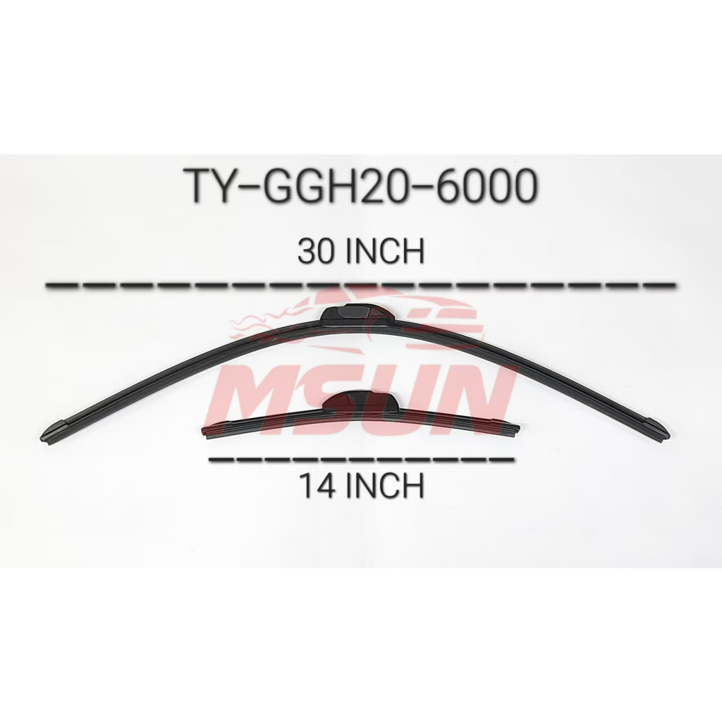 WIPER BLADE SET ด้านหน้า TOYOTA VELLFIRE 2011 GGH20