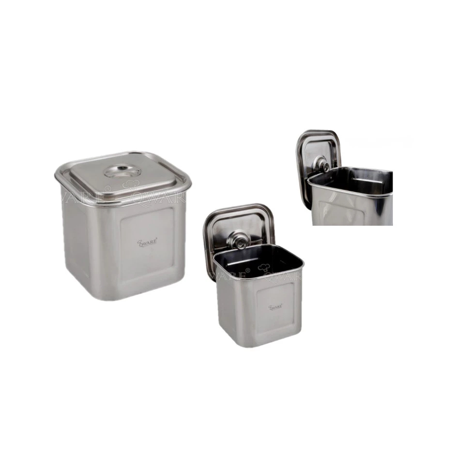 Qware® สแตนเลสสแควร์ Bain Marie (2/5/7 ลิตร)