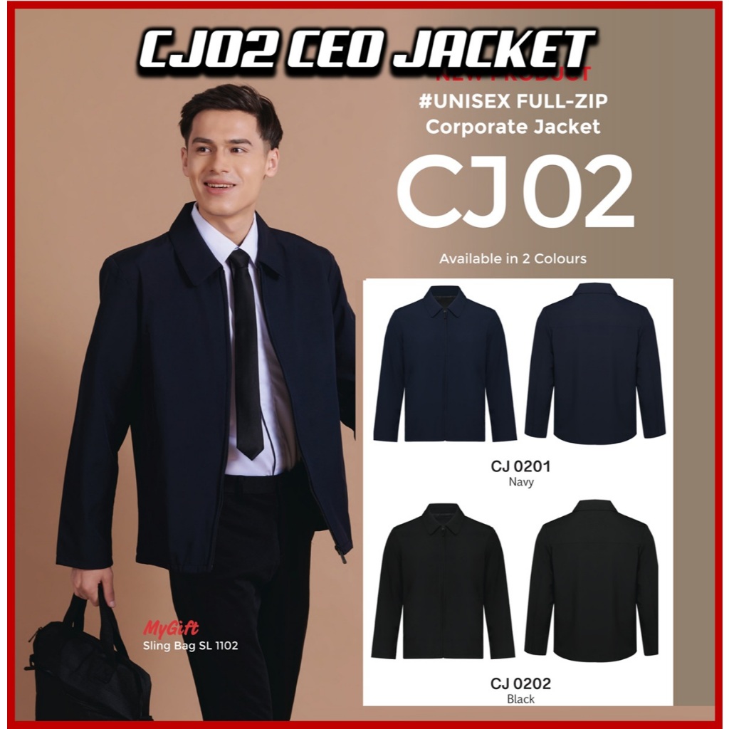 CJ02 CORPORATE CEO JACKET OFFICE JAKET CEO KORPORAT ORI SPORT SMART CASUAL