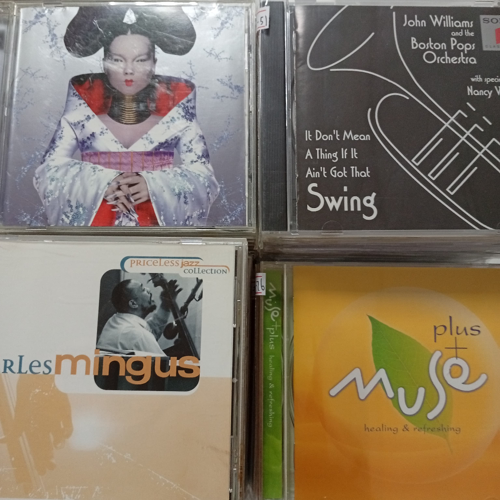 U344 CD TERPAKAI ALBUM MUZIK CD USED CD MUSIC ALBUMS CD - POP, OLDIES, CLASSICAL, ROCK, COMPILATIONS
